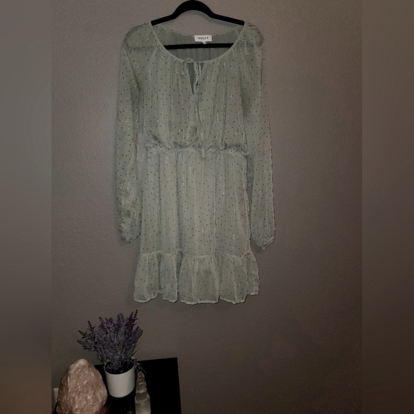 Dresses & Skirts - Long sleeved midi dress,